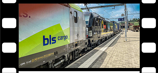BLS Cargo 475 407 & X4 E-716